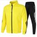 New Spring And Autumn Stand Collar Zipper Suit Trendy Brand Men's Two-Piece Sports Outfit Customizable_voghion.com