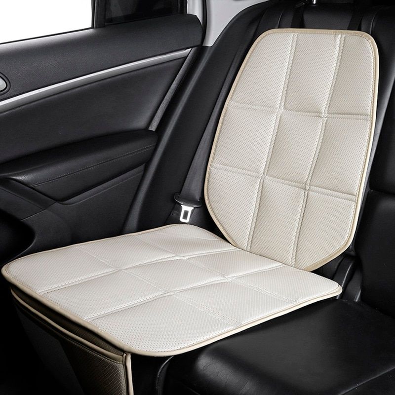 Car Seat Protector Cover Leather Child Safety Rear Backseat Pad Mat ISOFIX Interface Protection Blanket Cushion For Kids_voghion.com