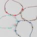 New Trendy Vacation Style Colorful Rice Beads Wax Thread Beaded DIY Anklet_voghion.com