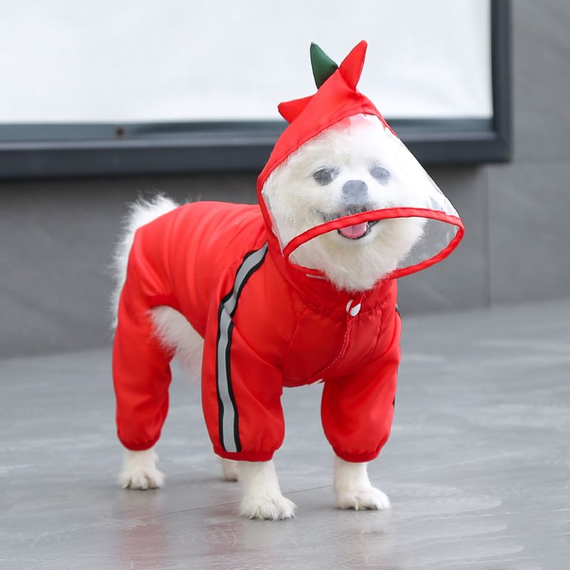 Vêtements pour gros chiens et animaux de compagnie, poils dorés, Fadou Bago, Labrador, chat, imperméable à quatre pattes, produits imperméables d'extérieur_voghion.com