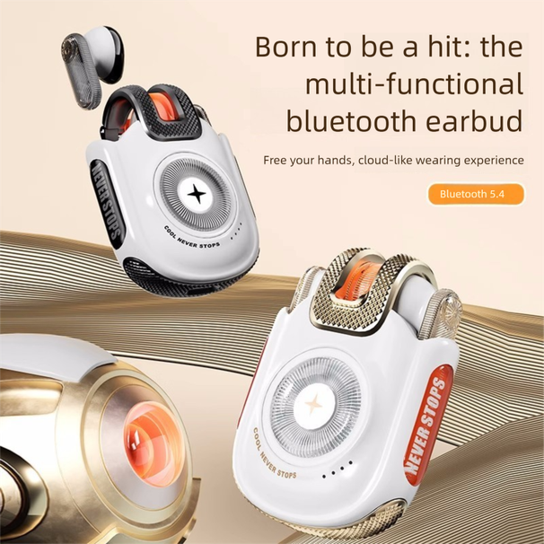 Nuovi auricolari Bluetooth con telecomando per TikTok, guardare programmi, semi-in-ear, qualità del suono, alta estetica, selfie TW_voghion.com