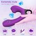 Vibromasseur puissant pour femme, 15 modes, gode, suceur de clitoris_voghion.com