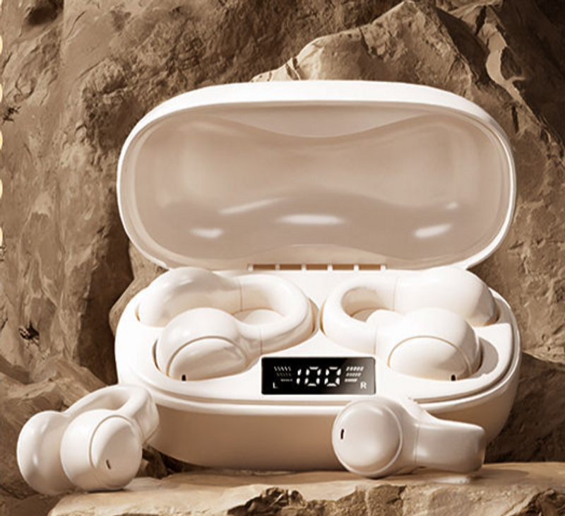 Lossless Sound Quality | New Bone Conduction Sleep Headphones Bluetooth Wireless Sports Clip-on Noise Cancelling_voghion.com
