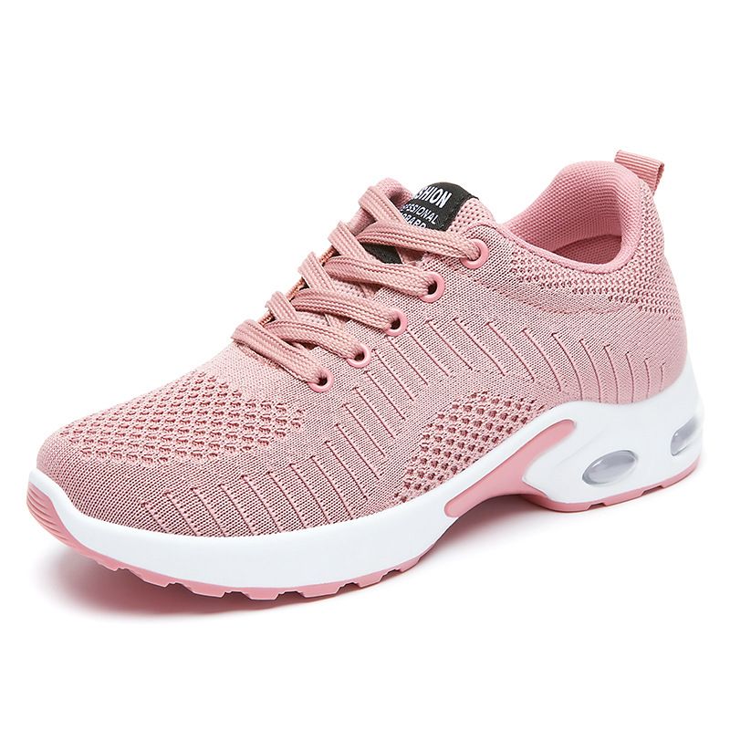 Women's shoes  Sports shoes spring and autumn new  women's shoes front lace comfortable air cushion running shoes_voghion.com