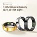 New SR09 Smart Heart Rate Monitoring Long Battery Life Black Technology Waterproof Narrow Frame Ring_voghion.com
