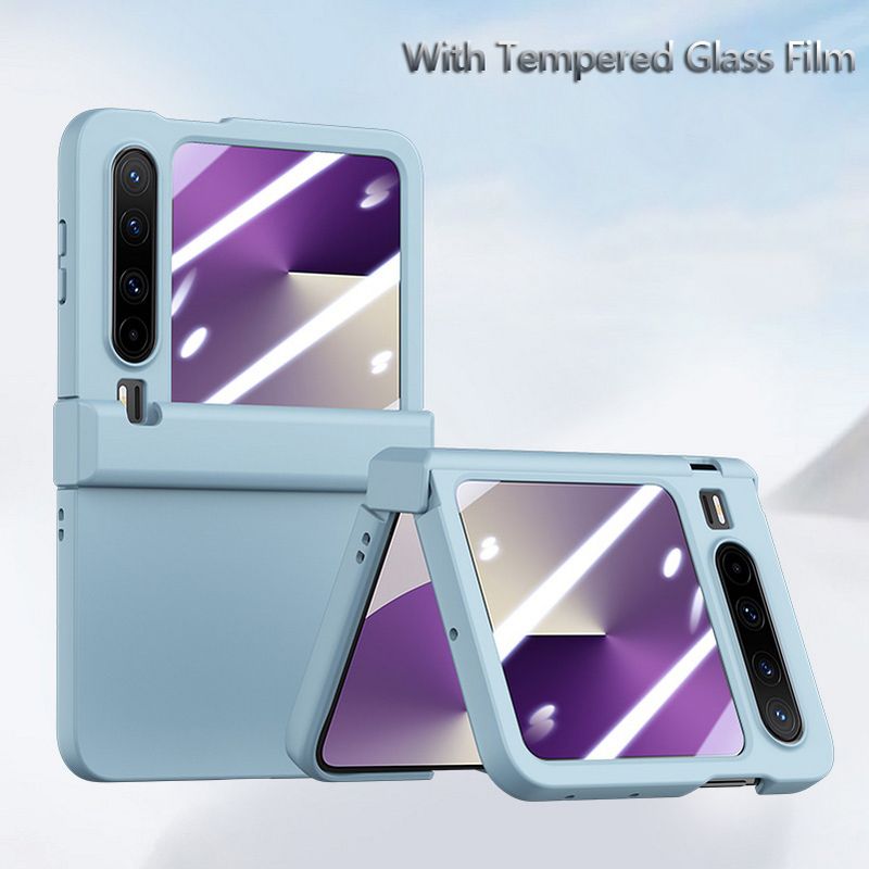 Capa de película de vidro temperado rígido ultrafino para Huawei Pura X, capa protetora de câmera com boa sensação ao toque_voghion.com