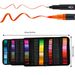 Dual-Tip Watercolor Brush Pens Set - 80 Vibrant Colors For Artists, Students & Hobbyists - Soft & Fine Tips For Sketching, Coloring & Calligraphy_voghion.com