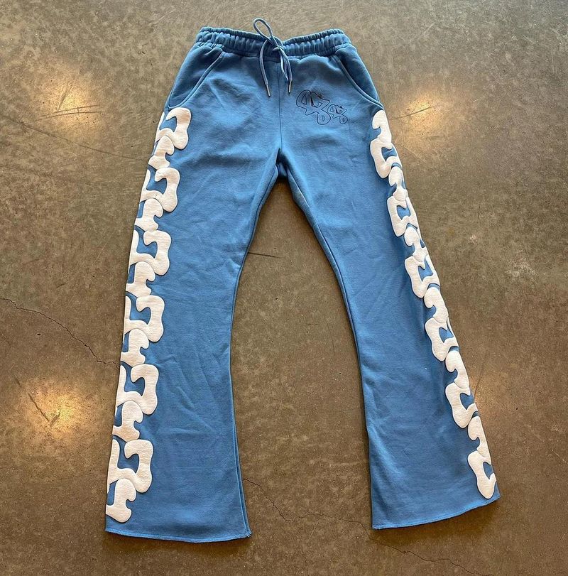 Men's Clothing Autumn And Winter Design Foaming High Street Street Trend Men And Women Same Style Casual Trousers_voghion.com