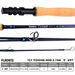 Lightweight Four Sections 9 Feet 3.3m Wt 8wt Carbon Stream Fly Fishing Rod_voghion.com