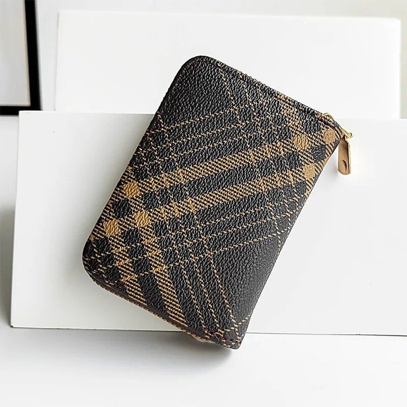 DOLOVE Manufacturer's Foreign Trade 2023 Classic Printed Short Women's Wallet Multi Card Pocket Portable Card Bag Ladies Purse_voghion.com