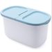 2Pcs Sealed Food Container Household Moisture-proof Sealed Plastic Rice Bucket Flour Bucket Grain Insect-proof Container_voghion.com