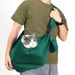 24 Cross-Border Supplies New Portable Pet Crossbody Shoulder Comfortable Breathable Large Capacity Chest Bag_voghion.com