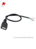 Unbeatable Quality DIY Female Connector 4-Core Copper USB Cable_voghion.com