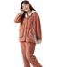 Autumn And Winter Pajamas Are Thickened, Winter Loungewear Can Be Worn Outside, And The Suit Is Warmer And Thicker._voghion.com