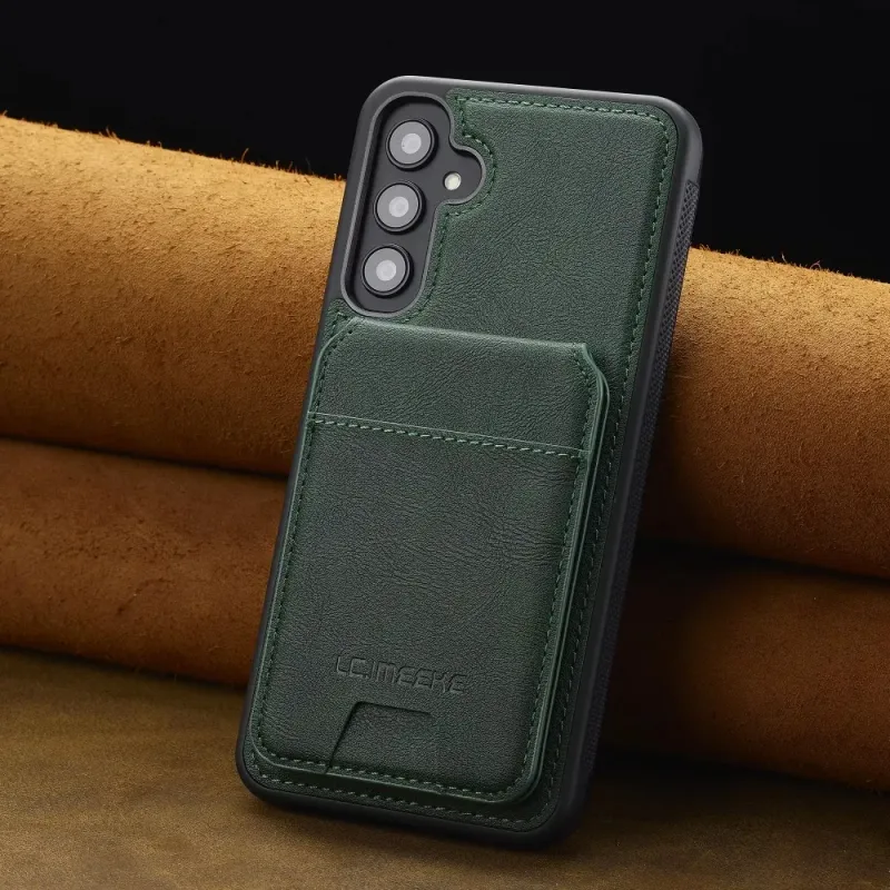 Detachable For Magnetic Card Holder Wallet Case For Samsung Galaxy S25 Ultra S24 Plus S22 S21 A55 A53 A35 A16 A15 A14 5G_voghion.com