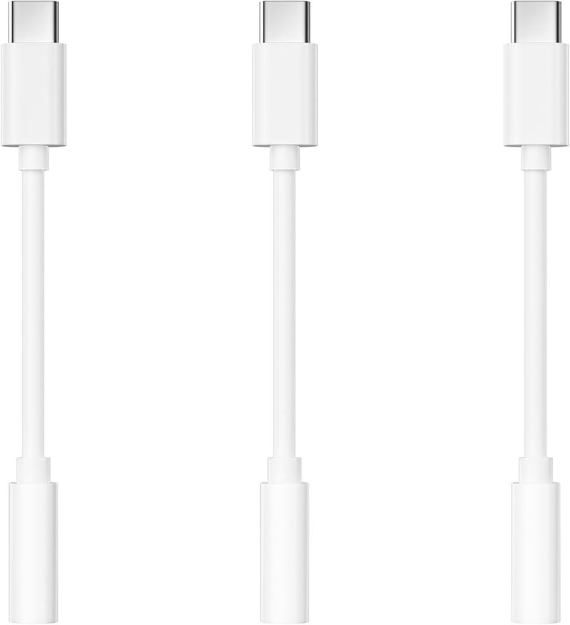 [Certifikat MFi] 2-delni, primeren za 15, USB C-type do 3,5 mm ženski priključek za slušalke, adapter za pomožni zvok_voghion.com