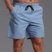 Men’s Clothing New Men's Beach Pants With Inner Lining And Inner Mesh Shorts Hot Spring Shorts Waterproof Loose Shorts_voghion.com