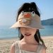 Children's With Electric Fan Summer Sunshade Sun Protection Outdoor Wide Brim Visor For Boys And Girls Baby Hat_voghion.com
