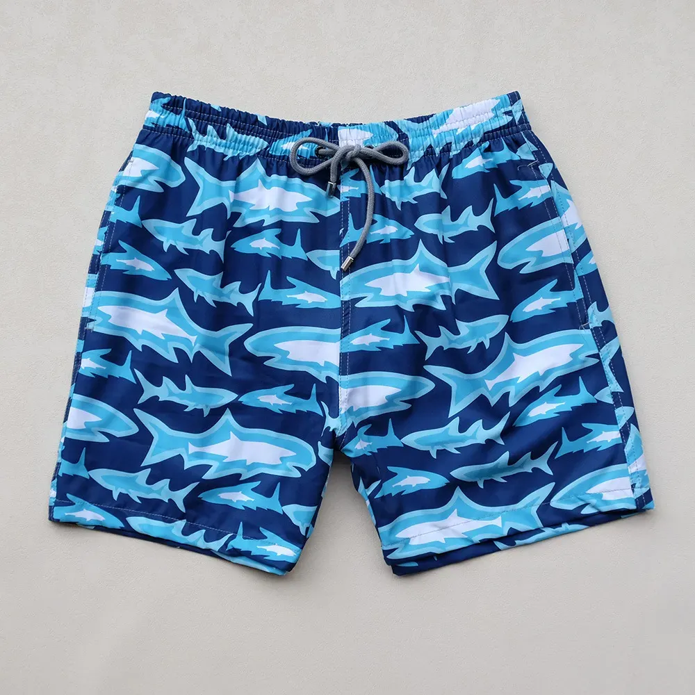 Vileberquin Short Designer Fashion Men's Boardshorts Trunks Mens Surfwear Elastic Quick-Drying Waterproof Turtle Mesh_voghion.com