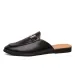 P7 YEINSHAARS Designer Slipon Mannen Casual Schoenen Luxe Merk Hoge Kwaliteit Lederen Slipper Loafers Zomer Half Schoenen Voor Mannen_voghion.com