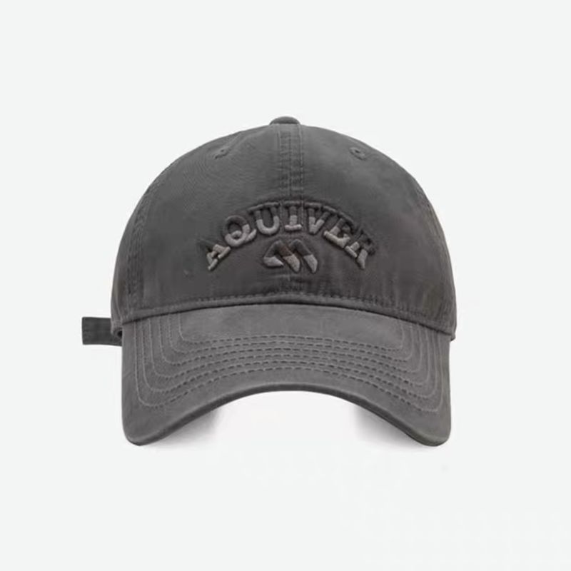 Novo chapéu de beisebol bordado em 3D para mulheres, estilo exclusivo e personalizado, estilo gradiente, língua de pato, chapéu para homens modernos, versátil, faixa de cabeça grande_voghion.com