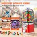 Coin Dispenser 16H Machine Vintage Gumball Vending Candy Red PC Bank_voghion.com