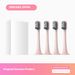 Electric Toothbrush With UV Sanitizing Base – 5 Modes, Magnetic Motor (40,000 RPM), 50+ Days Battery, Soft Bristle Heads (4-Pack, 6 Colors)_voghion.com