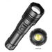 XHP70+COB Rot-Weiß Starkes Licht Zoom P70 XHP160 Wiederaufladbare Taschenlampe_voghion.com