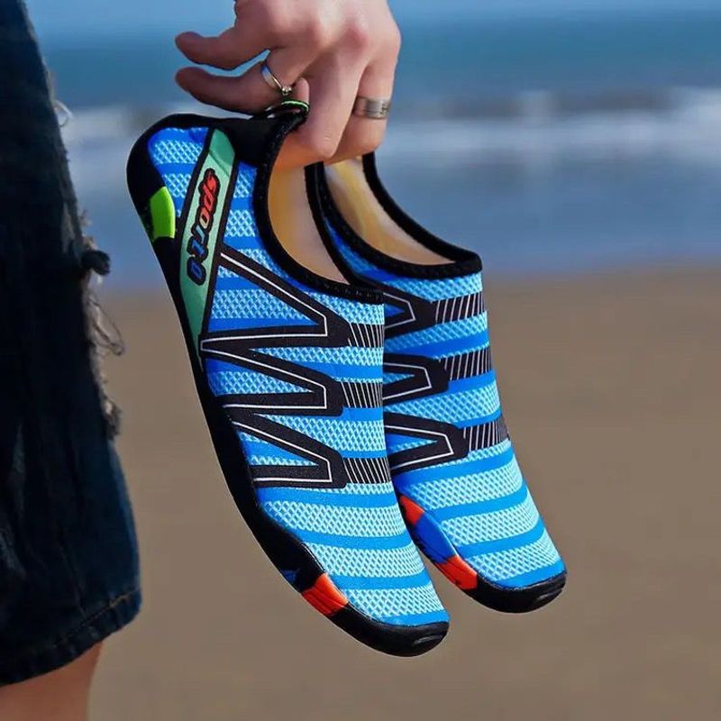 Summer For Men, Water Outdoor Stream Men's Beach Adult Sea Shoes, Breathable Swimming Non-Slip Shoes_voghion.com