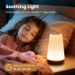 Nachtlamp Verstelbare Touch Lamp Voor Slaapkamer Draagbare Bureau-/Bedlamp Met 5 Helderheidsniveaus En 13 RGB Kleuren_voghion.com