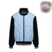 Men's Lightweight Down Jacket – Feather Filling Coats, Slim Fit, Black/Beige/Blue Men's Clothing_voghion.com