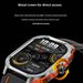Unisex Bluetooth Smart Watch With AMOLED Display, Heart Rate/Blood Oxygen Monitor, Sleep Tracking & Waterproof Design – Compatible With Android_voghion.com