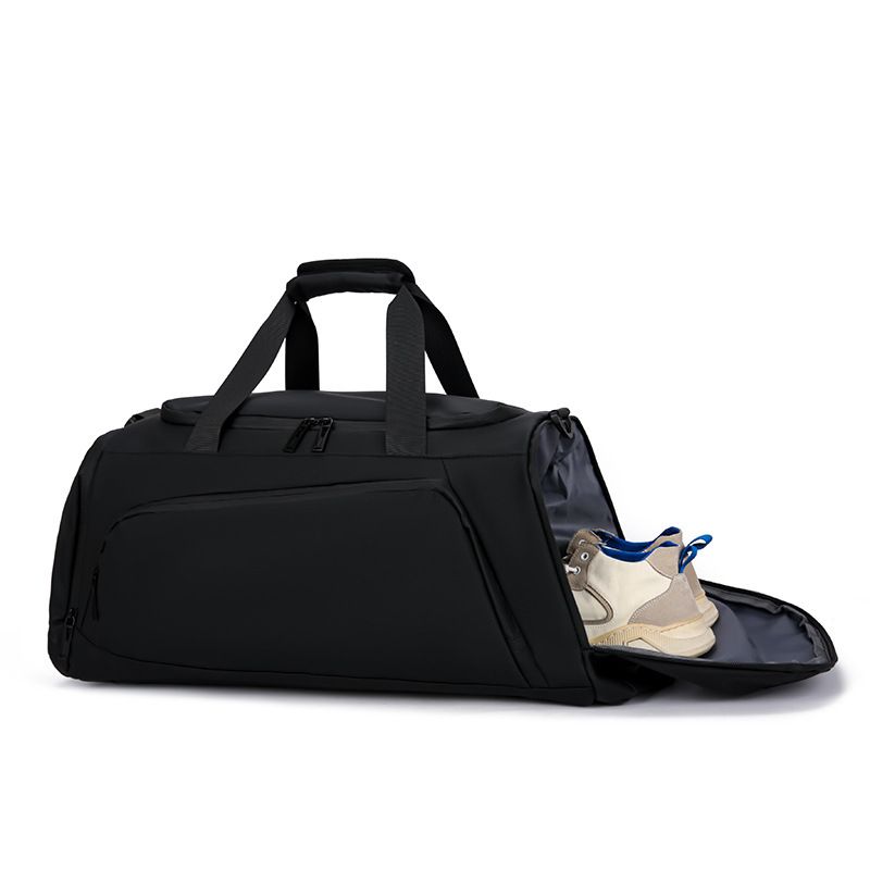 Bolsa de Fitness, bolsa de viaje de negocios, bolsa de separación de ropa seca y húmeda, impermeable, portátil, multifuncional, bolsa de viaje para hombre, bolsa de equipaje_voghion.com