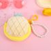 Cute Plush Beaded Chain Fruit Purse Coin Lipstick Bluetooth Earphone Data Cable Storage Bag_voghion.com