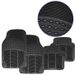 Lämplig för bilmattor vattentäta svarta bilar universella plastmattor lättrengjorda fyra årstider halkfria fötter_voghion.com