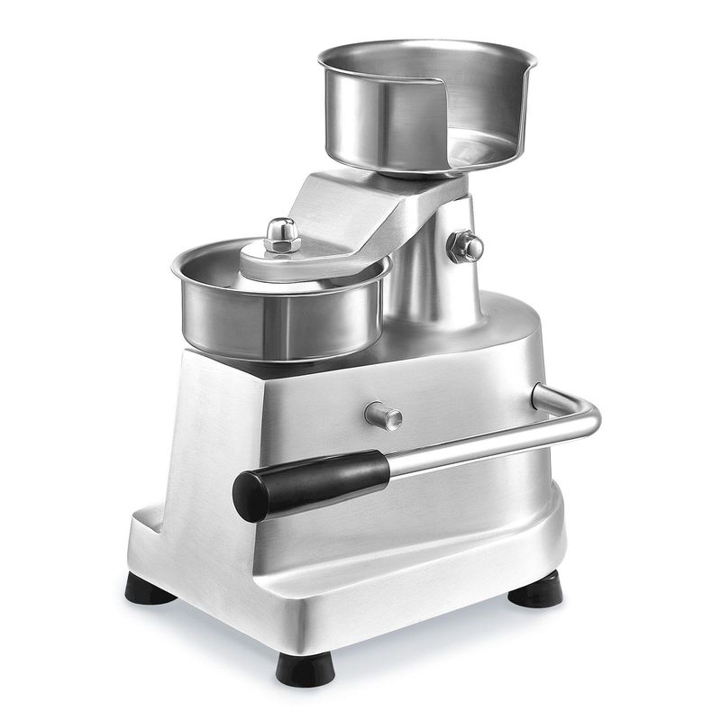 VEVOR Commercial Burger Patty Maker, 100mm/4inch Hamburger Beef Patty Maker, Heavy Duty Food-Grade Stainless Steel Bowl Burger Press Machine, Kitchen Meat Forming Processor With 1000 Pcs Patty Papers_voghion.com