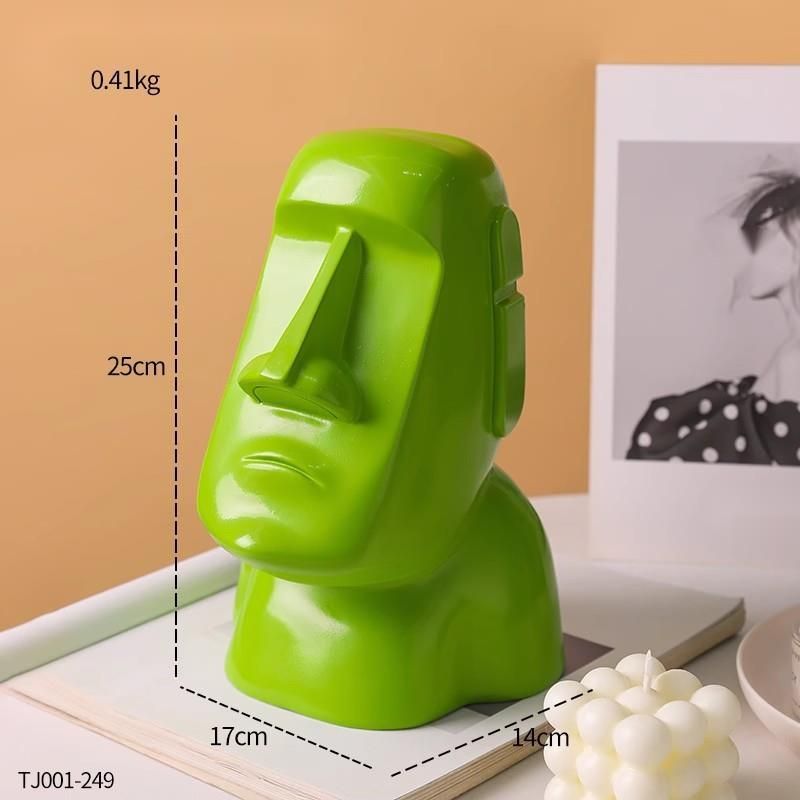 Statua in pietra creativa alla moda per la casa, soggiorno, scatola di fazzoletti di lusso, luce di fascia alta, multifunzionale, decorativa di alta qualità_voghion.com