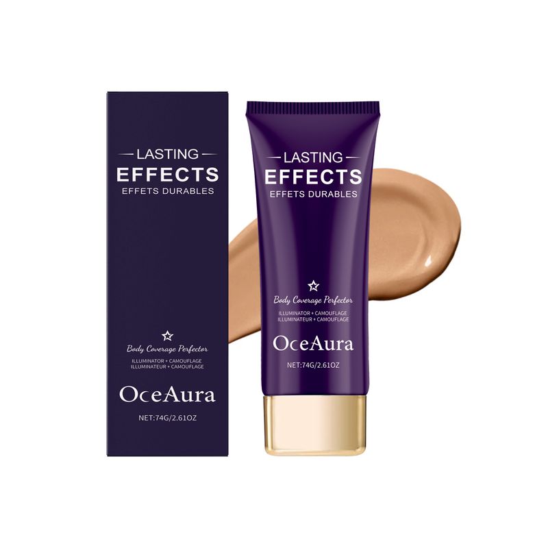 OCEAURA Natural Color Concealer Light õhuke, loomuliku püsivusega, katab defekte, niisutab, heledab nahatooni, pehmendab_voghion.com