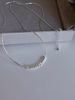 Sterling Necklace Niche Simple Broken Silver Minimalist Clavicle Chain Personality Versatile Korean Version Light Luxury_voghion.com