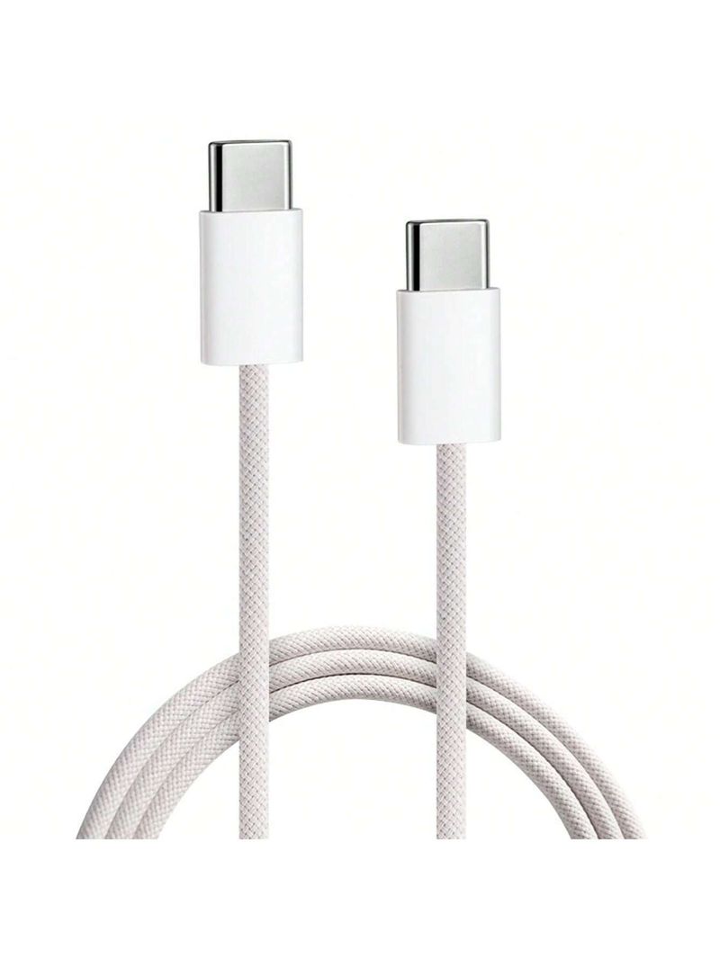 Caricabatterie rapido USB C Dual Fast da 30 W, adattatore di alimentazione a doppia porta con cavo da 3,3 piedi, kit di ricarica rapida di tipo C per iPhone serie 15 e iPad_voghion.com