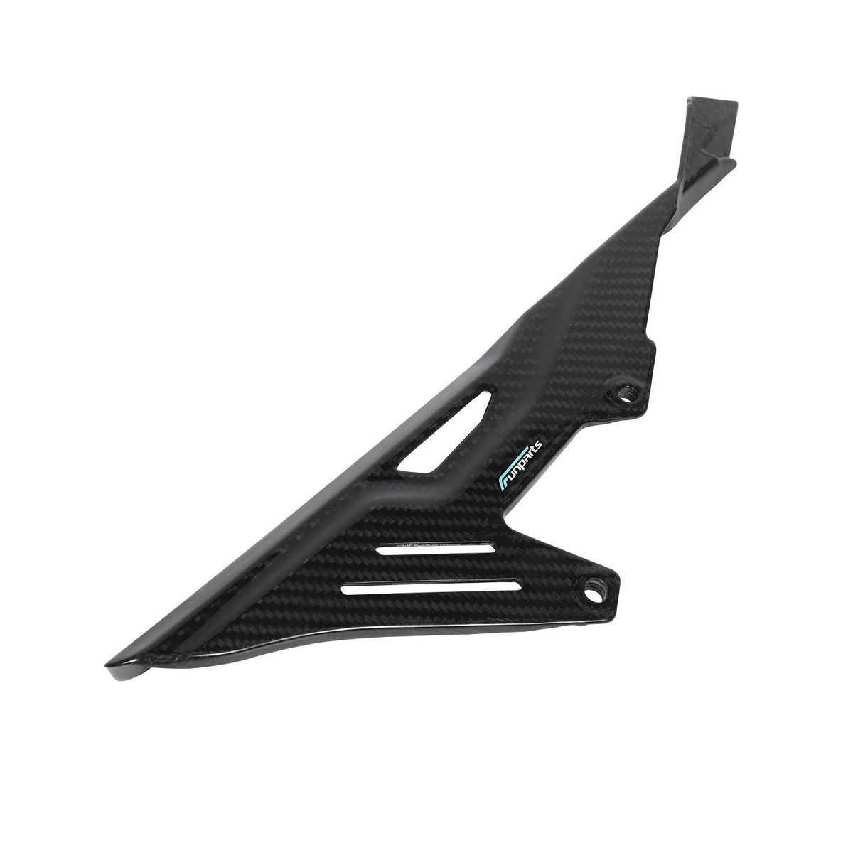 Premium Carbon Fiber Motorcycle Chain Guard Cover - Universal Fit For Most Bike Models, Lightweight & Durable Protection (46x13.5x3.7cm)_voghion.com