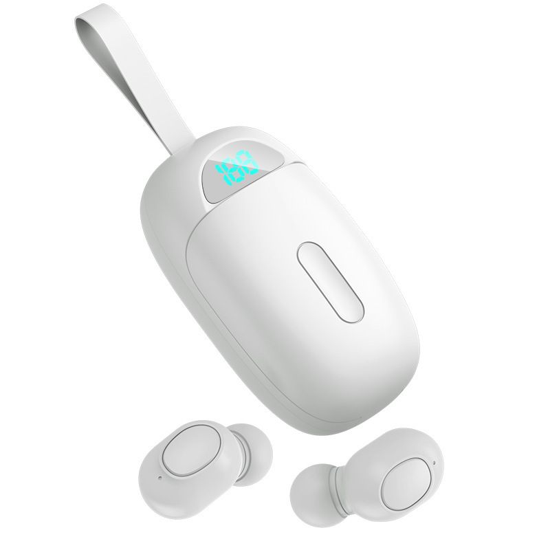 New Bluetooth Headset Tws5.0 Binaural Stereo Call, Earplug Wireless Headset, Heavy Bass_voghion.com