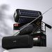 Solarbetriebenes Bluetooth-Multifunktionsradio für den Außenbereich, Taschenlampe, kabelloser Lautsprecher, Camping, tragbar_voghion.com