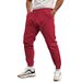Men's Clothing Waffle Knit Jogger Pants - Breathable Loose Fit Casual Sweatpants With Drawstring Waist (White, Black, Khaki, Wine Red, Sky Blue)_voghion.com