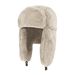 LazyZoom - Gorro de invierno para adultos, cómodo, de felpa, ruso, resistente al viento, con orejeras, cálido, resistente al frío, para esquiar y andar en bicicleta_voghion.com