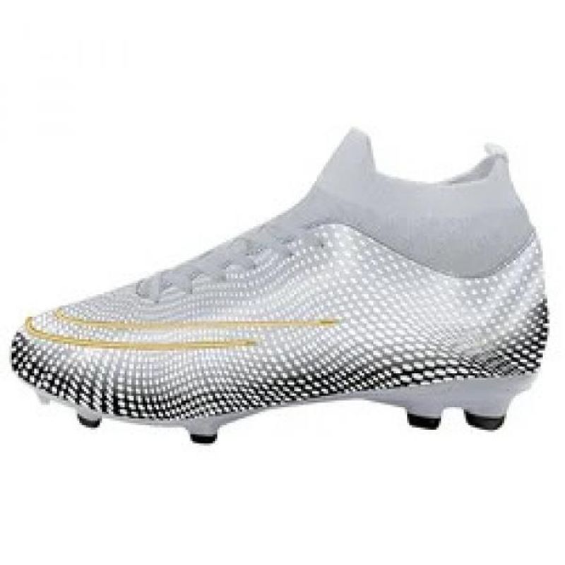 Custom Futsal Training trendy style high-top Men Outdoor/Indoor Football Boots turf Soccer Shoes_voghion.com