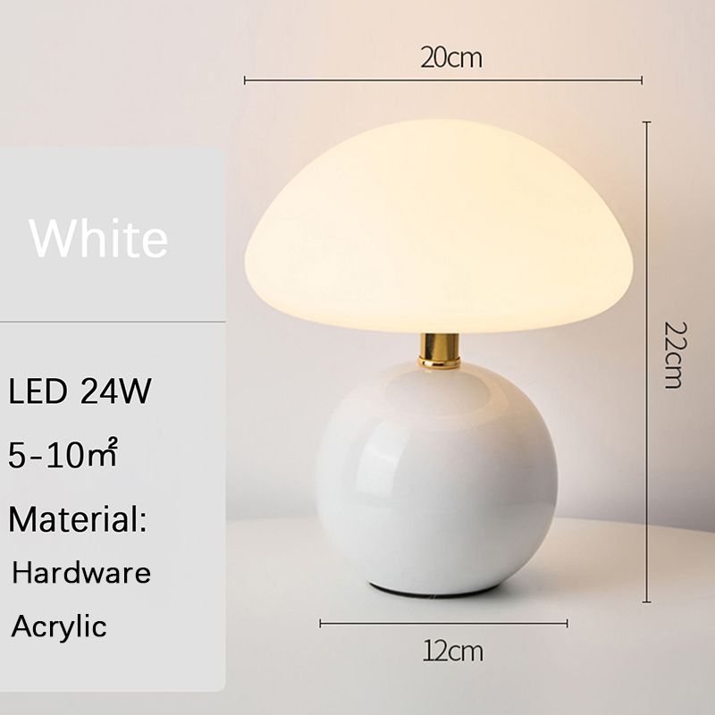 Eine rosa/orange/rot/weiß/beige USB-Tischlampe für Zimmerlicht, dekorative Lampe, Nachtlicht, Schreibtischlicht_voghion.com