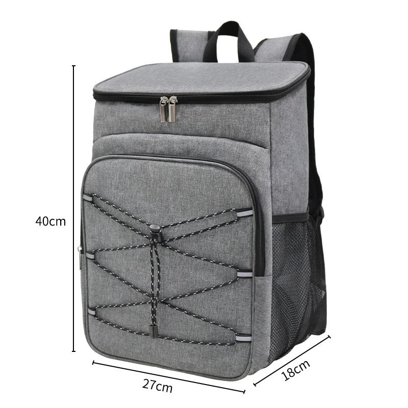 Factory hot outdoor fresh-keeping ice bag ladies large capacity thermal backpack leak-proof picnic backpack_voghion.com