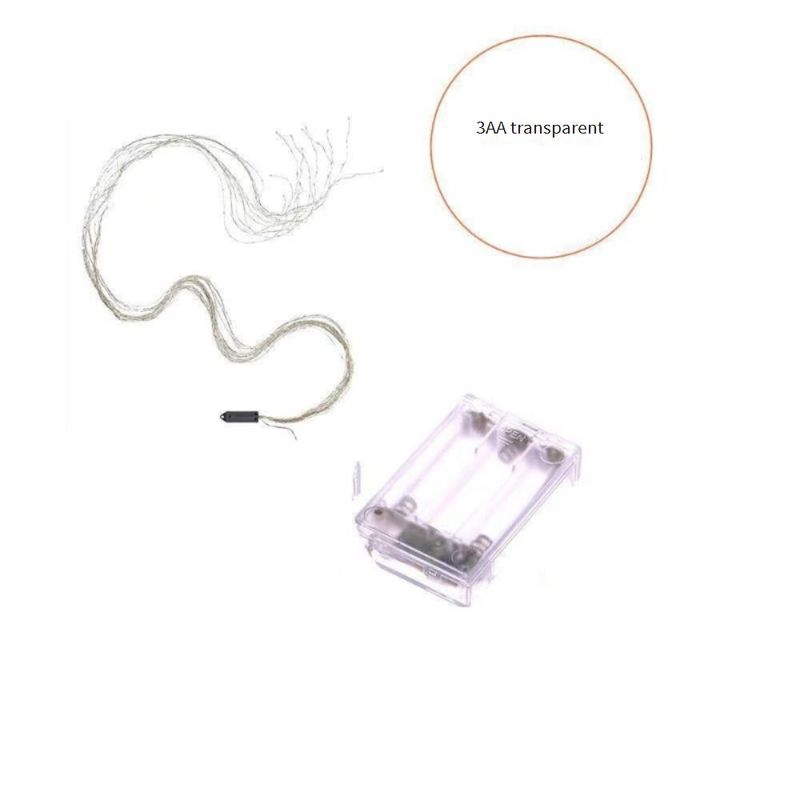 Guirnalda de luces LED: luces de alambre de cobre en cascada para decoración de interiores y exteriores, con luces centelleantes conectables (IP44 resistente al agua)_voghion.com