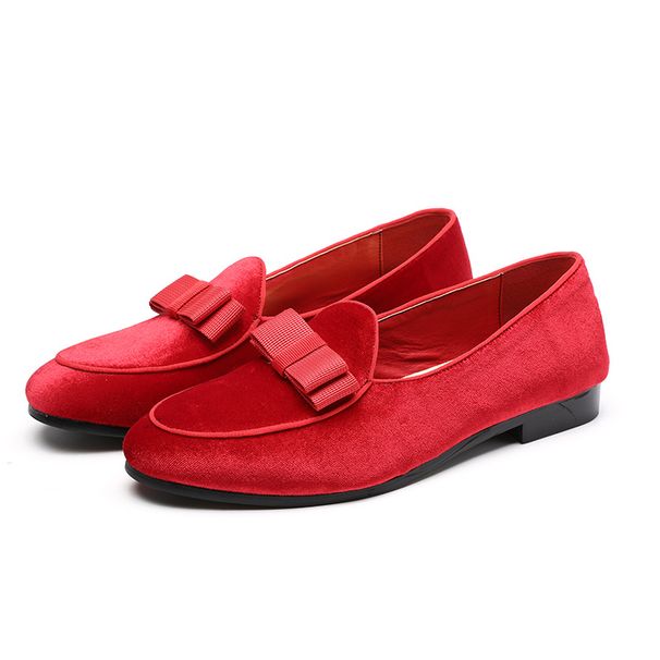 F2 Polyurethane Suede Men's Casual Shoes Red, Choose Size And Tell Seller_voghion.com